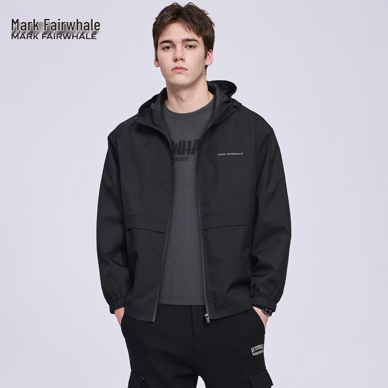 Mark Fairwhale Men's Windproof Hooded Workwear Jacket