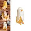 Adorabile Anatra Banana Gialla/bianca Peluche Giocattolo Cuscino da Abbracciare
