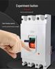 Transparent Plastic Circuit Breaker DZ10-100/3300, 3-Phase 3-Wire, 3P/100A, 63A 380V.
