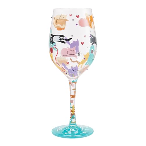 Lolita Wine Glass "MEOW IT UP" 6016982
