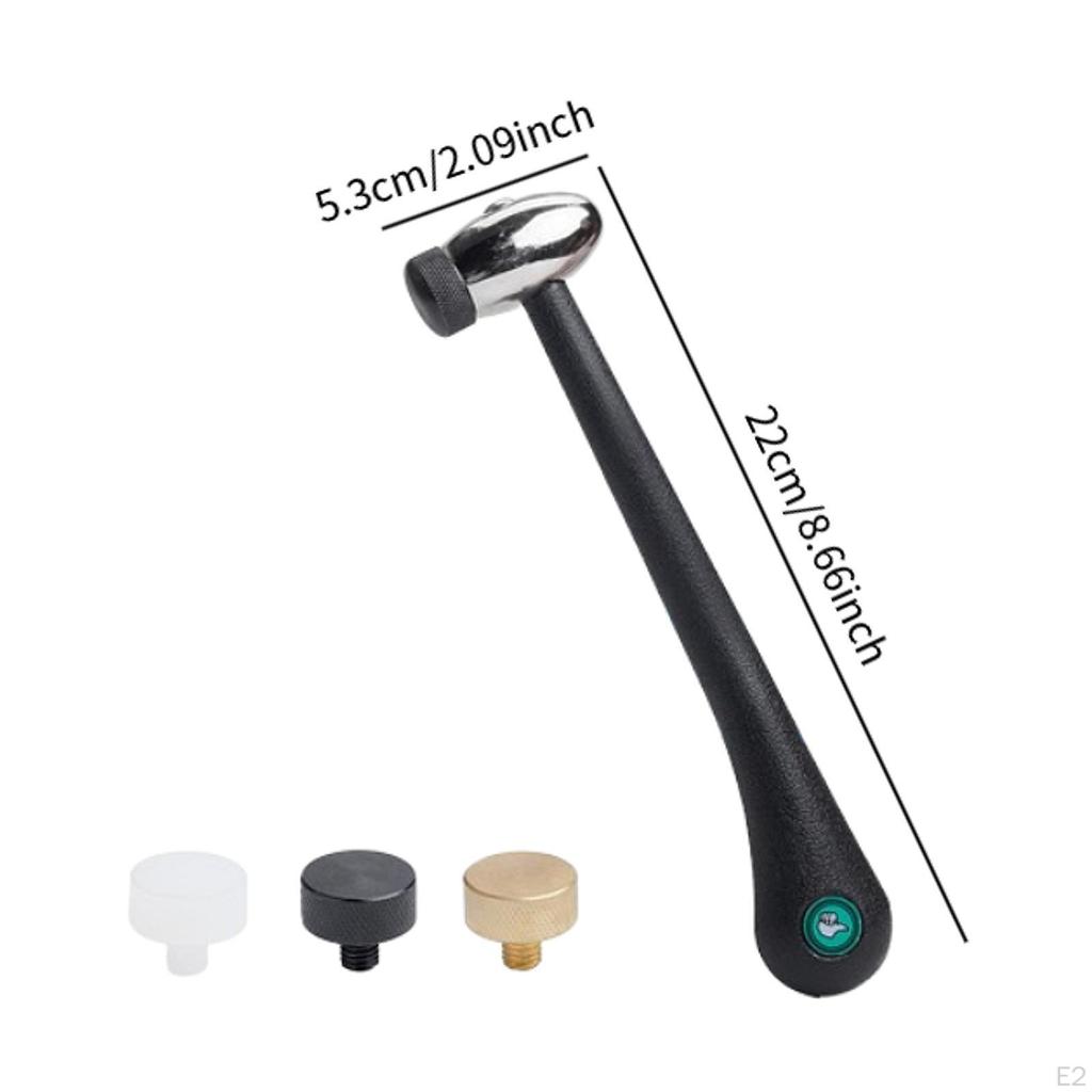 Schmuckhammer Reparaturwerkzeug Prägehammer für Goldschmiede, Silberschmiede, Metall