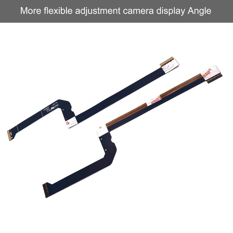 LCD Screen Hinge Flexible Cable for XA7 Camera Display Screen Repair Part for Stable Signals Transmission