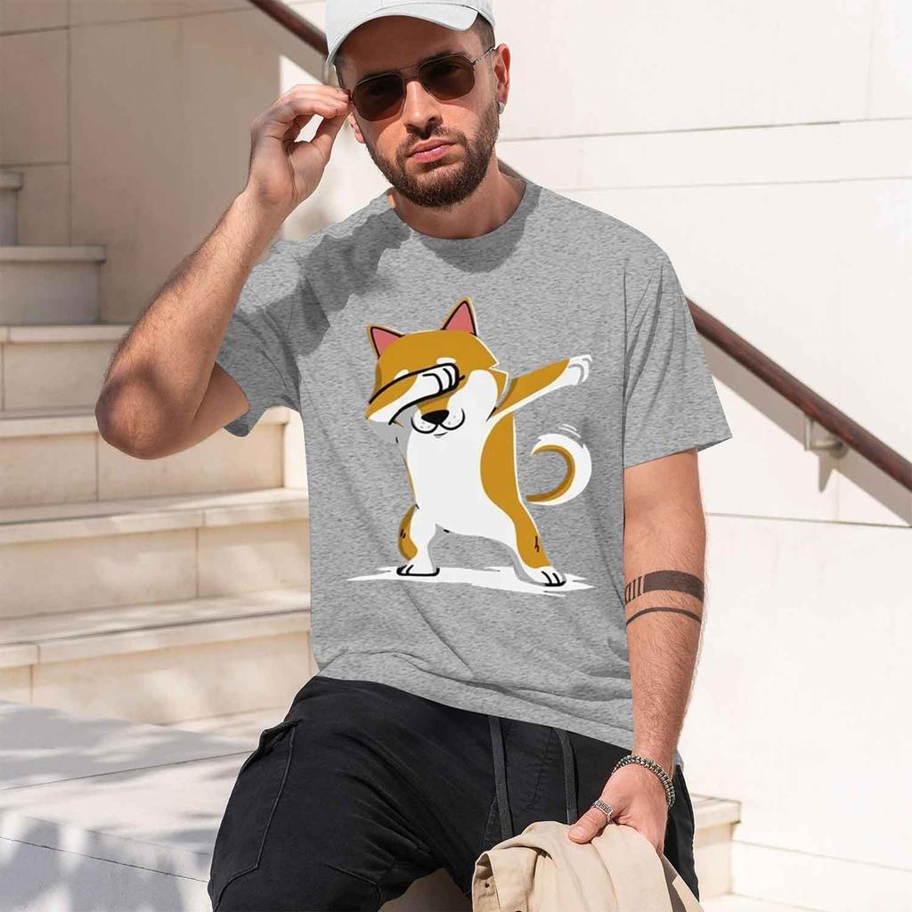 Casual Streetwear Soft Tshirts Funny Shiba Inu Grh Unisex T Shirt Short Sve Humor Janese G Printed Unisex Tshirt 2026 New Model Sho