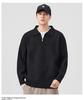 Mu Yuan Unisex American Cleanfit Polo Collar Sweater - Casual, Loose, Versatile Knitwear for Men