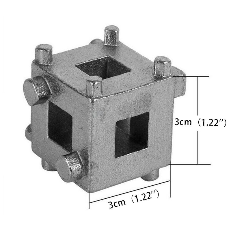 1P Car Auto Square Disc Brake Cylinder Piston Adjustment Tools Spreader Tool