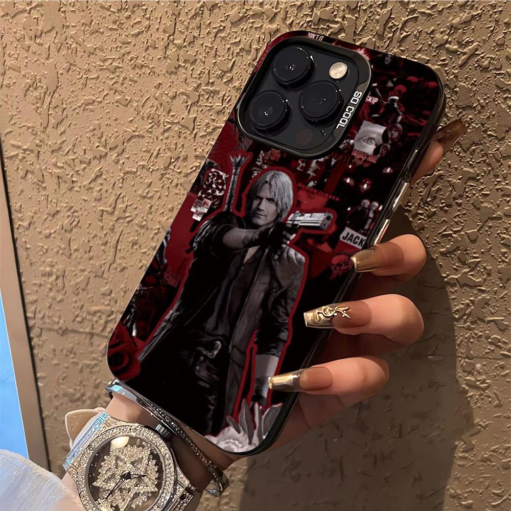 

D-Devil May Cry DMC Phone Case Phone Case For iPhone 14 16 15 11 12 13 Pro Max Mini Plus Shockproof Cover iPhone16pro