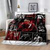 Ronaldo's Legendary Journey Blanket Soft Warm Cozy Suitable for Sofa Seaside Livingroom for All Occasions Playful Design Gifts For Family Or Friends