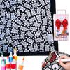 Soft Polyester Blanket for Painting DIY Coloring with 24 Markers, Color Your Own Blanket, 59" X Unique Birthday Gift Kids 45" Cozy Throw Sofa,