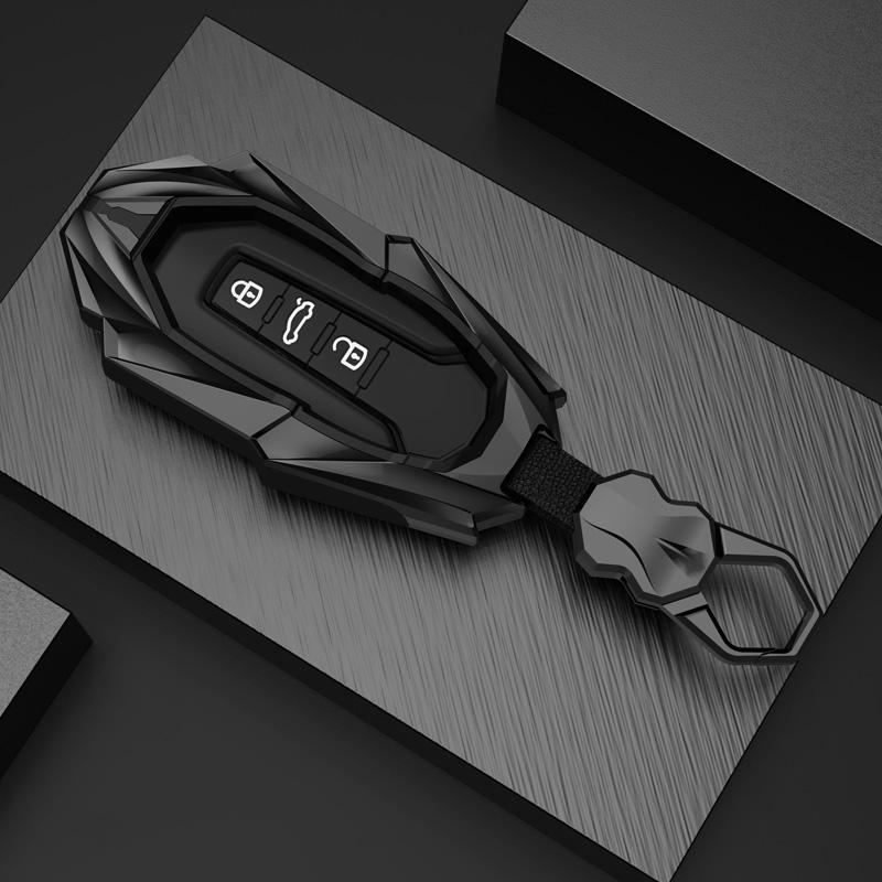 Zinc Alloy Remote Car Key Case Cover For Volkswagen Touareg Cover Key Shell Protector    3 Buttons Keyless