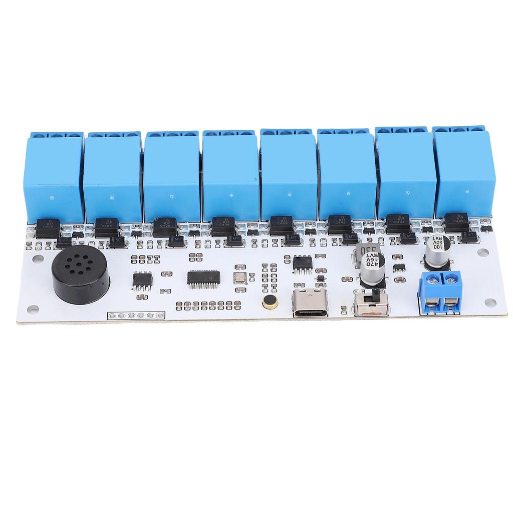 Stemmegjenkjenning Relé US516P6 Chip Type C Grensesnitt 5.08mm Skruekoblingssokkel Lydrelé for Smart Apparat