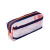 Mesh Pencil Case Multilayer Pen Box Simple Stationery Storage Bags  Student