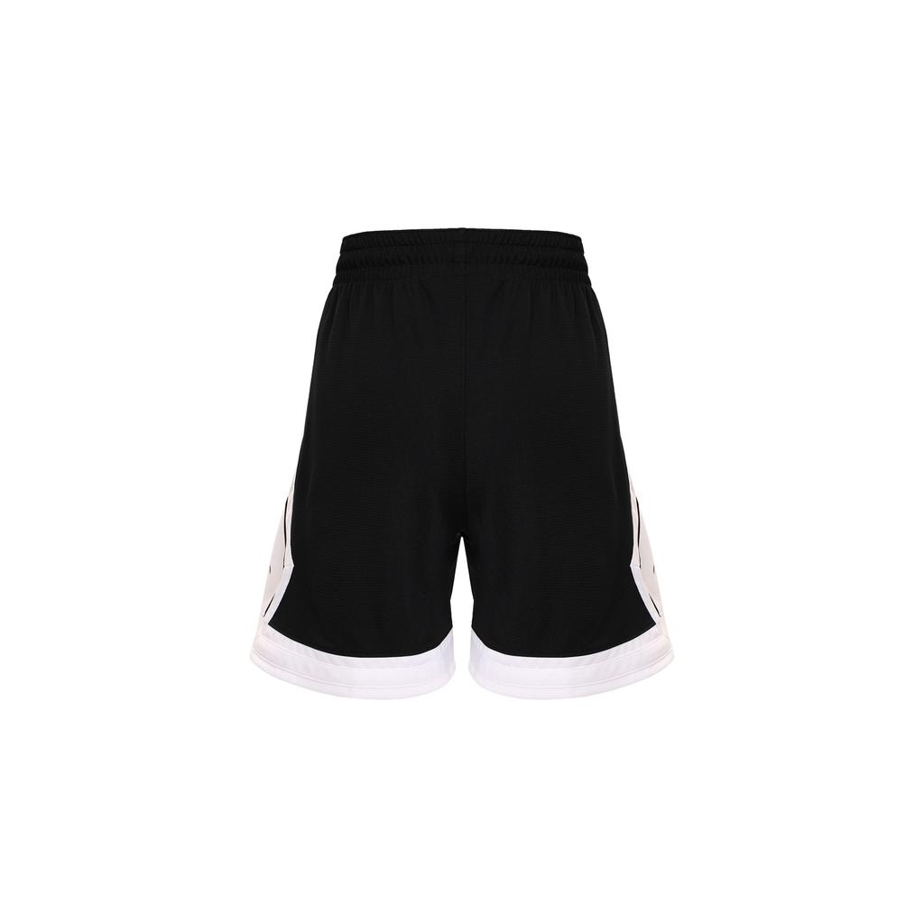 Jordan Diamond Colorblock Quick-Dry Breathable Sports Shorts Women Bottoms Black FB4589-010