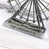 1pcs Retro Metal London Eye Ferris Wheel Rotating Stress Relieving Toy Model Home Desk Decoration Festival Gift