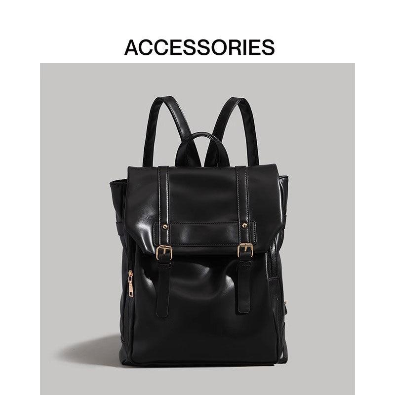 

JIAERDI Vintage Brown Jk Backpacks Women High Street Preppy Style Pu Leather Mini Backpack Ladies Harajuku Casual School Bag New чёрный