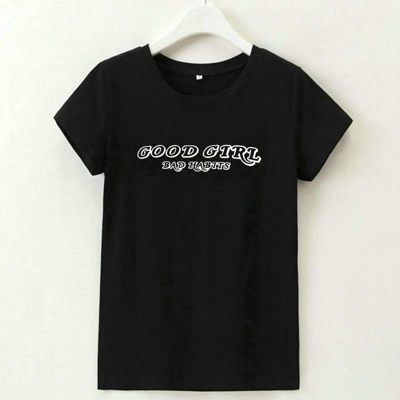 

Women S Clothing, Letter Print Crew Neck Short Sleeve T-Shirt Top XXXL чёрный