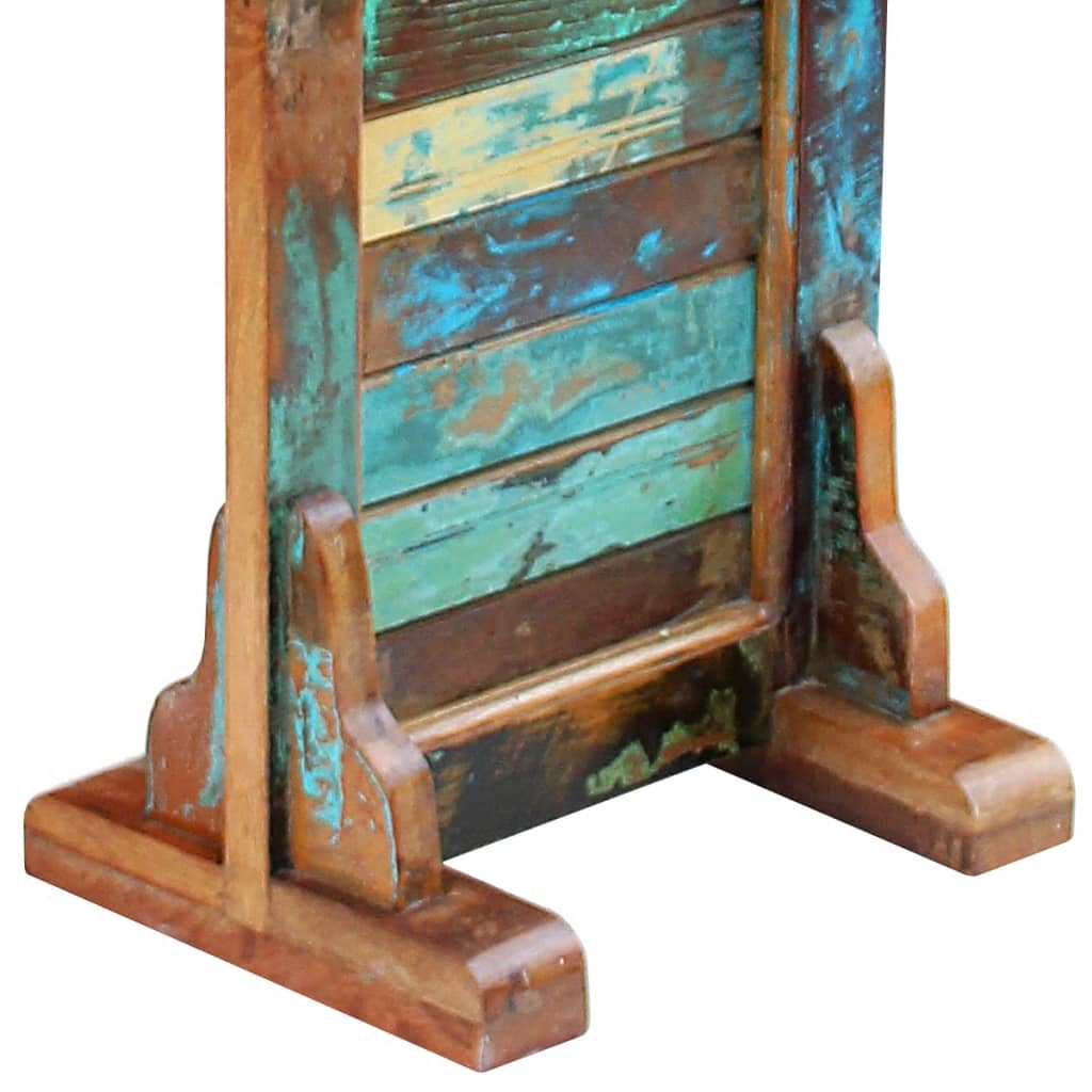 Vidaxl Standing Chandelier, Solid Reclaimed Wood, 47X23X180 Cm
