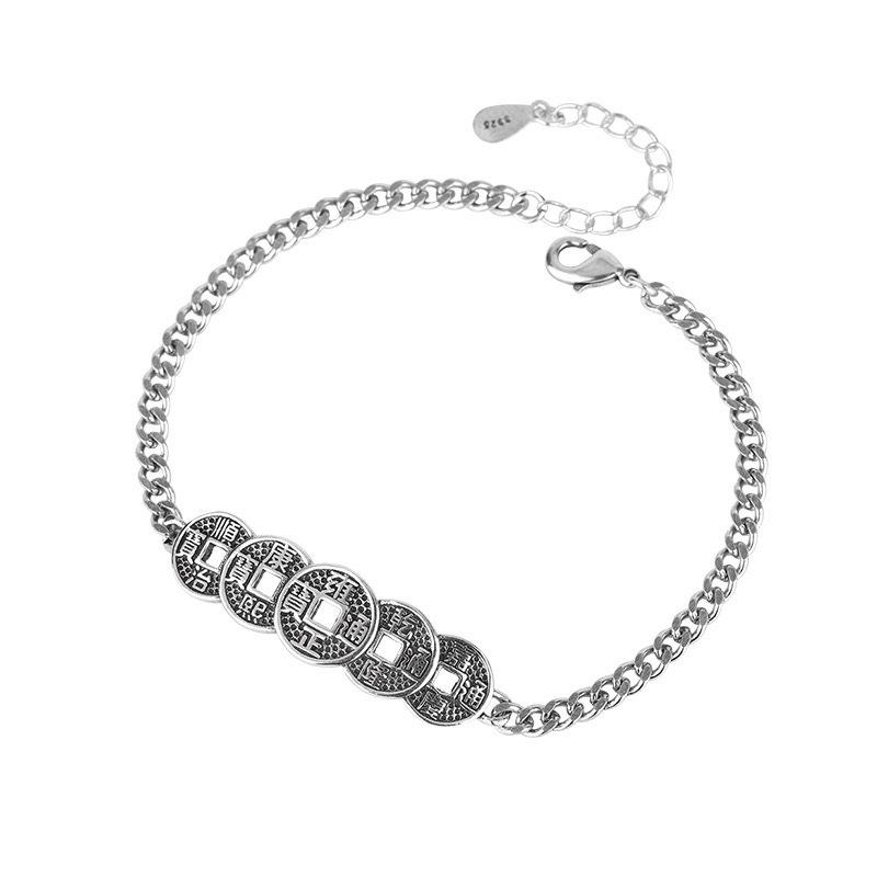 Retro Auspicious Cloud Ring Inel deschis pentru bărbați Inel unic pentru bărbați Inel Auspicious Thimble