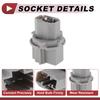 X Autohaux Turn Signal Light Socket Wiring for Acura for Honda No.33514S50003