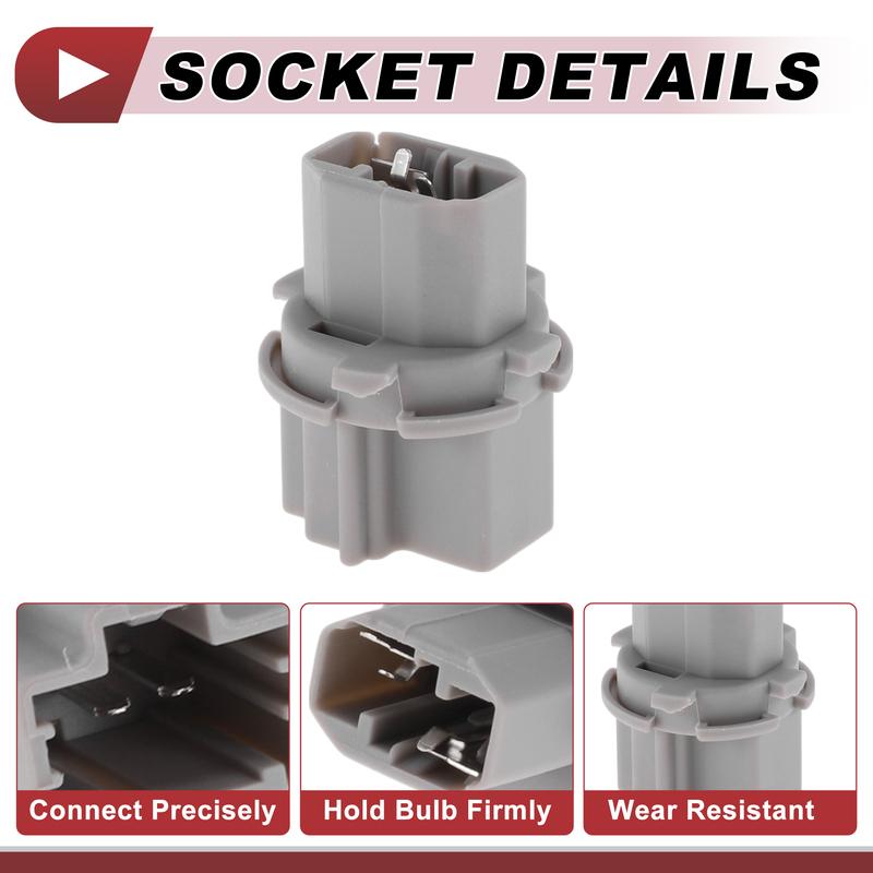 X Autohaux Turn Signal Light Socket Wiring for Acura for Honda No.33514S50003