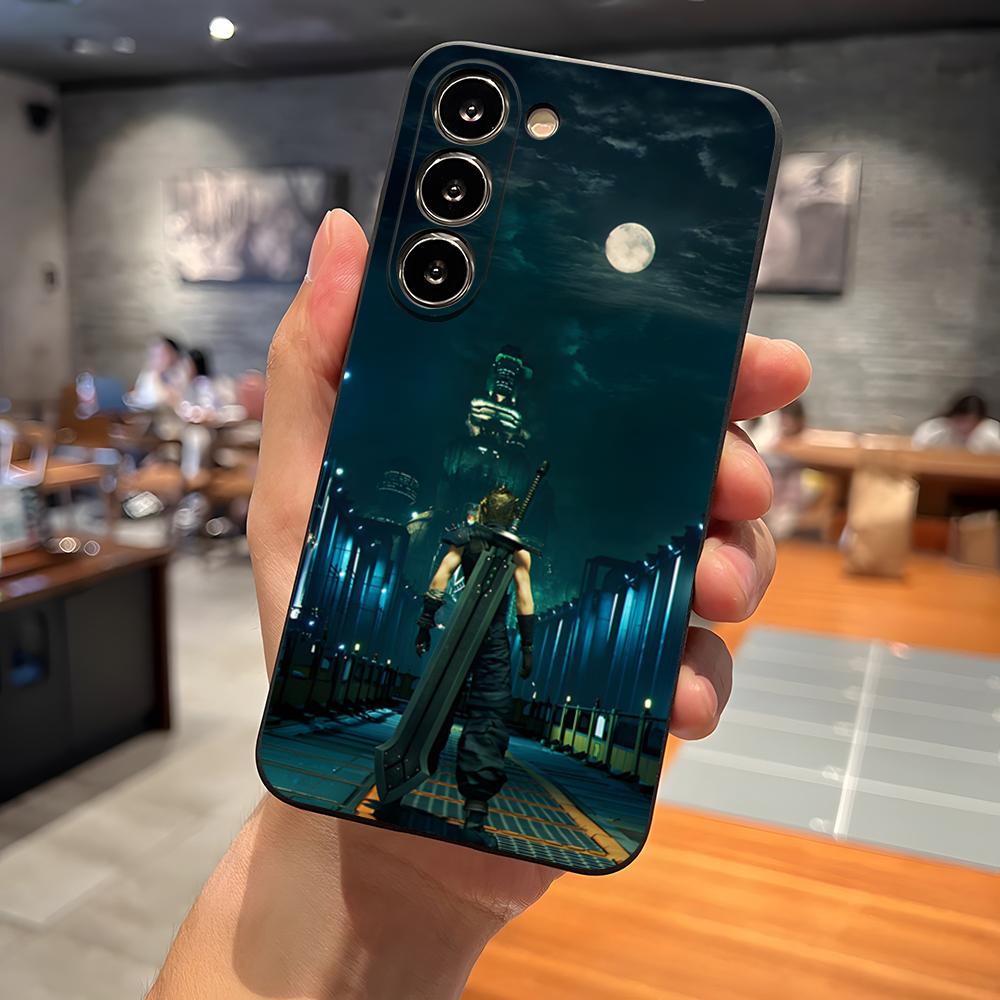 

Final Fantasy Phone Case For Samsung S23 Ultra S24 S22 S20 Fe S21 Plus Galaxy A54 A34 A24 A53 A13 A16 Back Cover Samsung s23ultra