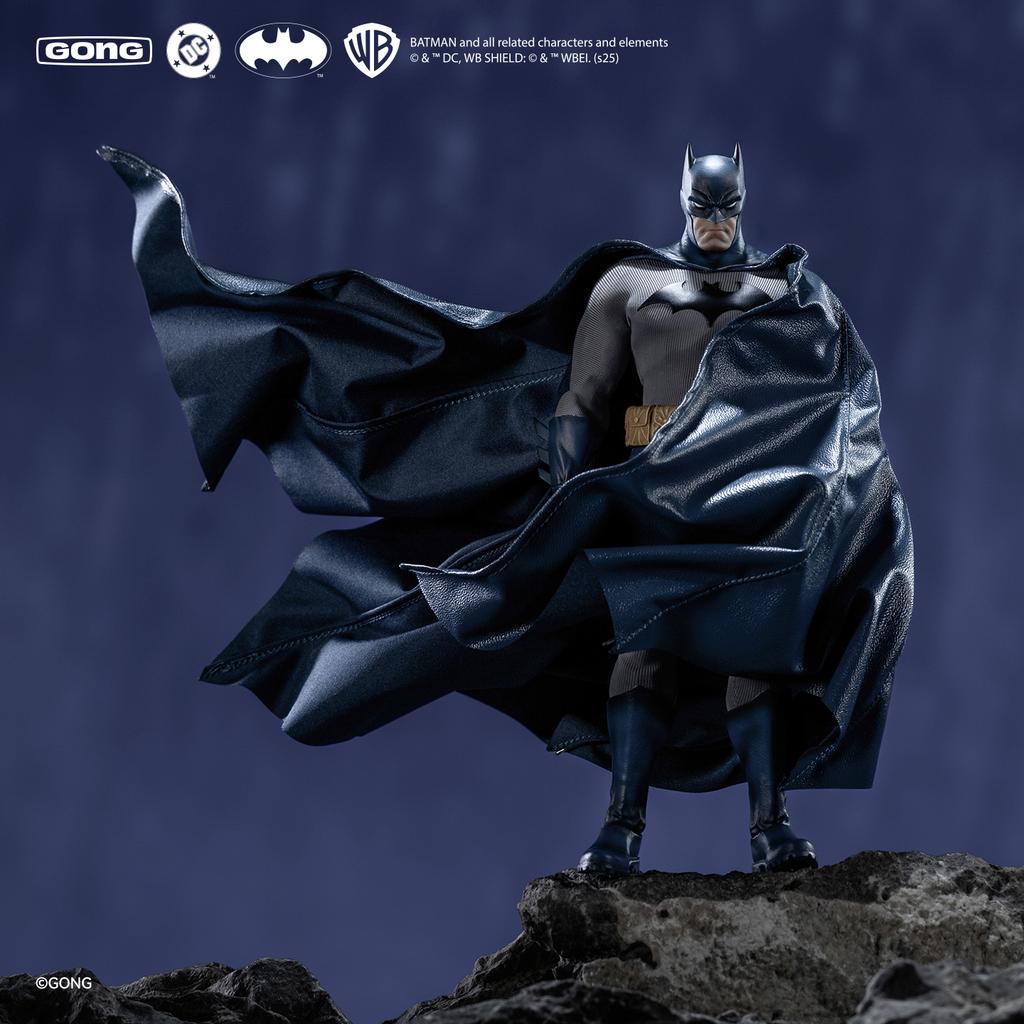 In Stock Genuine Gong Dc Silence Batman Cloth Outfit Action Figure Batman Anime Figures 3d Batman Gift Toy Collectible Movable