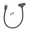 652F Fast And Data Usb C Extension Cable With Panel Mount Male To Female Cord Efficient And Convenient
