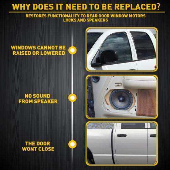 Rear Door Wiring Harness 645-506 For 2004-2010 Dodge Ram 3500/2500/1500  EOA