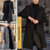 Men's Long Woolen Coat Double-sided Woolen Coat