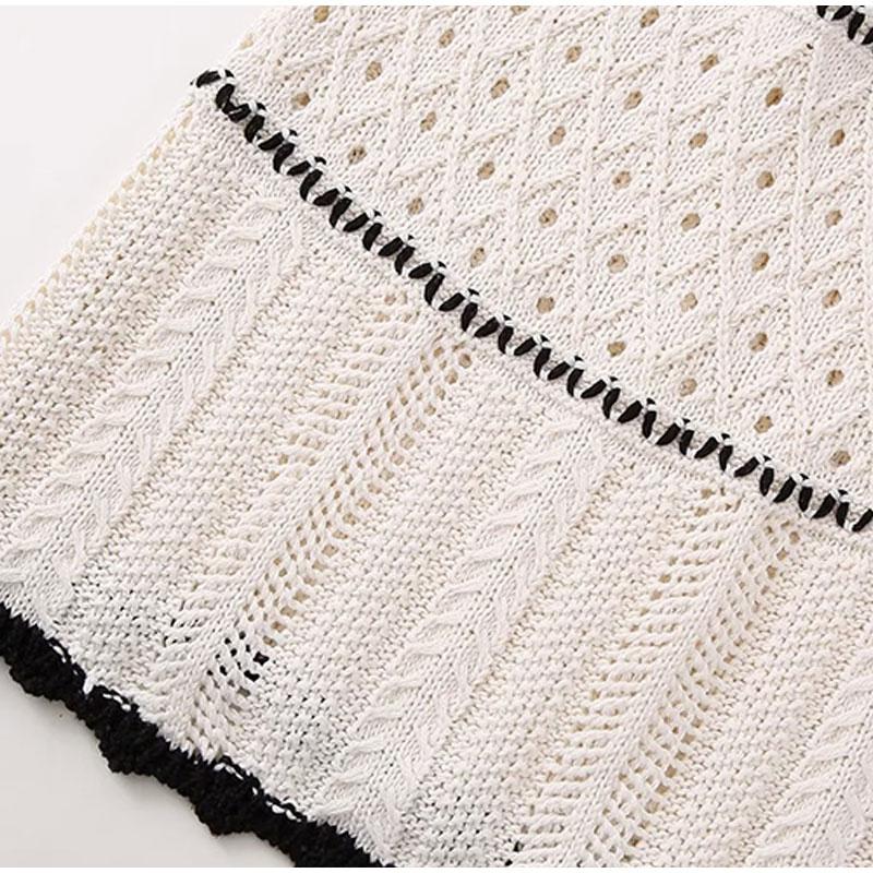 Пляжное платье с крючком и цветочным узором для женщин — фото 21