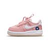 Pantofi noi de skateboard Air Force 1 Toggle SE Low Top Roz Alb Copil Mic și Toddler DB1819-600