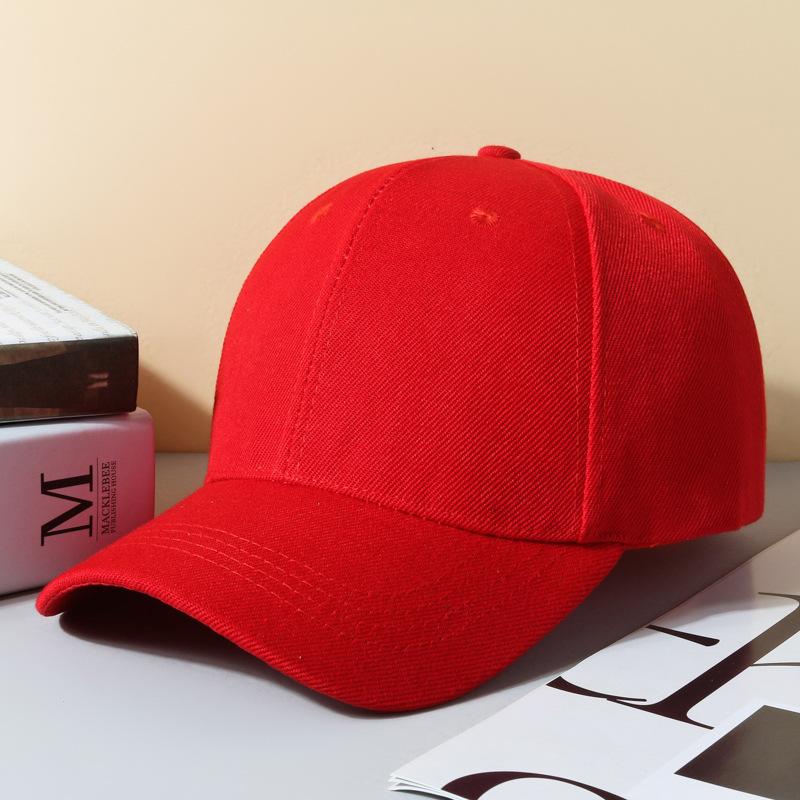 Cappellino Unisex Casual Liscio Cappellino da Baseball Snapback Regolabile Cappelli Per Donne Uomini Cappellino Hip Hop Cappello da Papà Street
