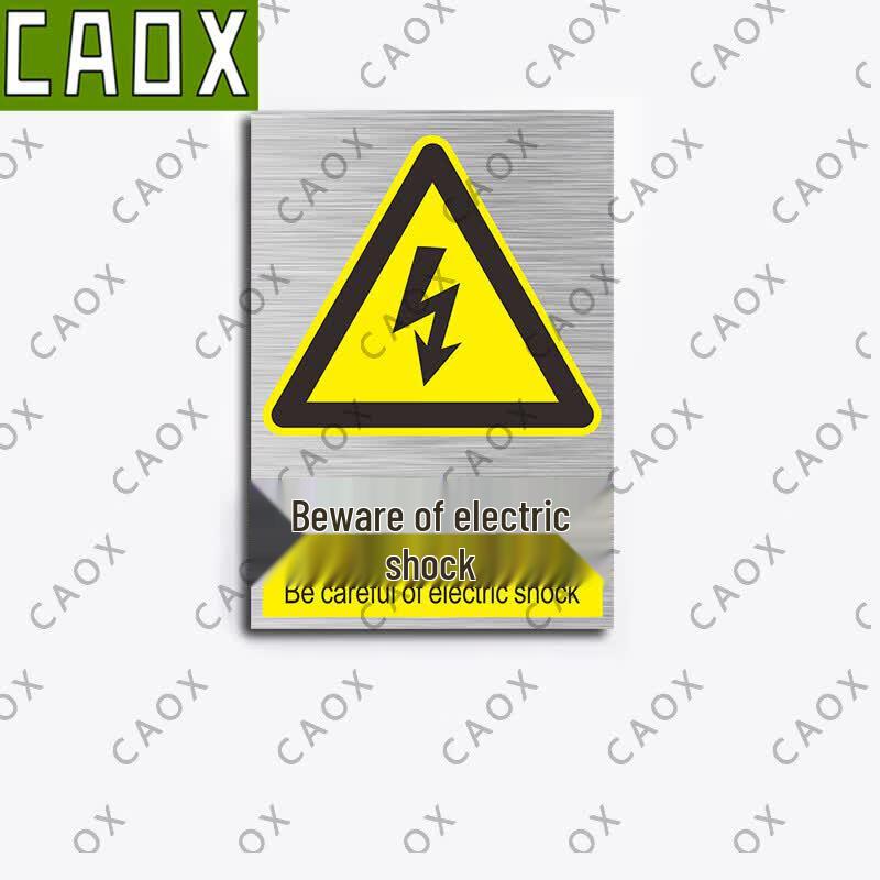 CAOX Aluminum Reflective Safety Warning Signs