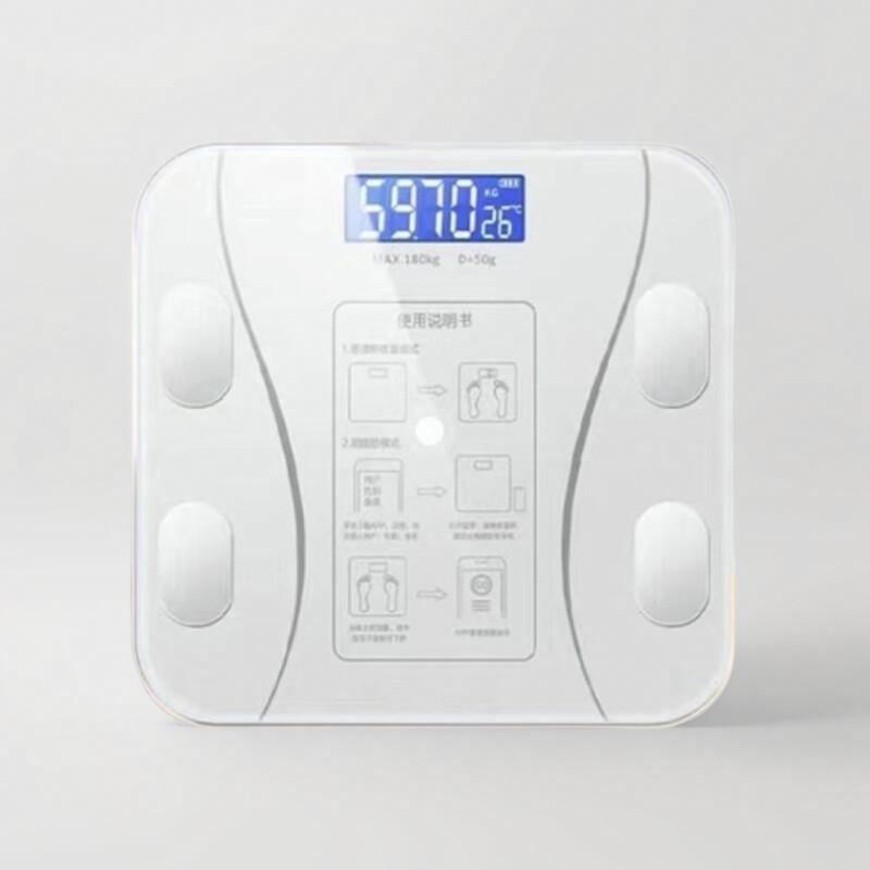 Bluetooth Smart Body Fat Scale With Water Content Testing For Home Use Adults