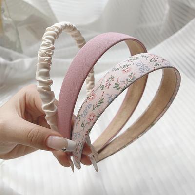 3Pcs/Set Women Girls Cloth Hair Bands Flower Pearl Headband Hairband Hair Hoop Female Fashion Hair Accessories Headwear Gifts