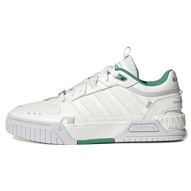Adidas Neo D-Pad Non-Slip Wear-Resistant Low-Top Skate Shoes Unisex Sneakers White IF0053