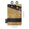 1PC Compact Pocket Organizer Pouch Multifunctional for Camping Hiking Mountaineering Card Key EDC Tool Storage Bag