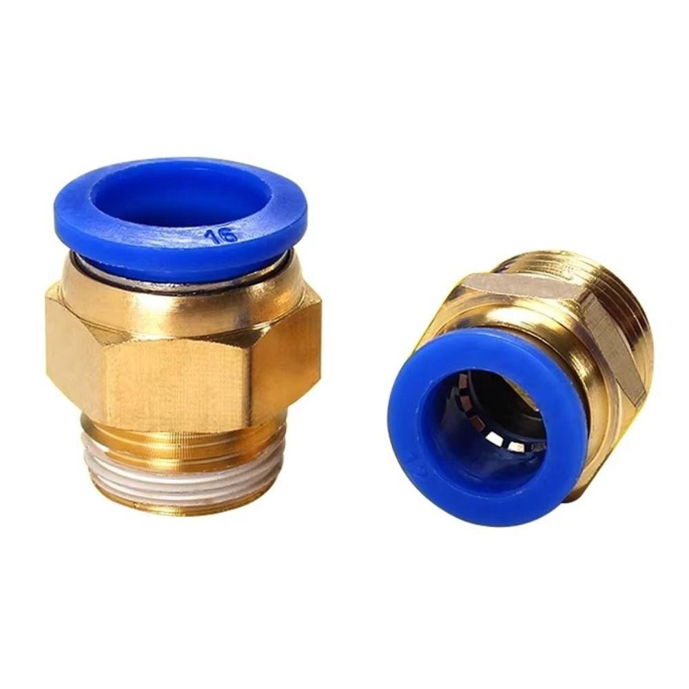 Quick Connect Brass Pneumatic Fitting PC 4 6 8 10 12MM Multi Size Hose Fittings Pneumatic Connector Air Tools