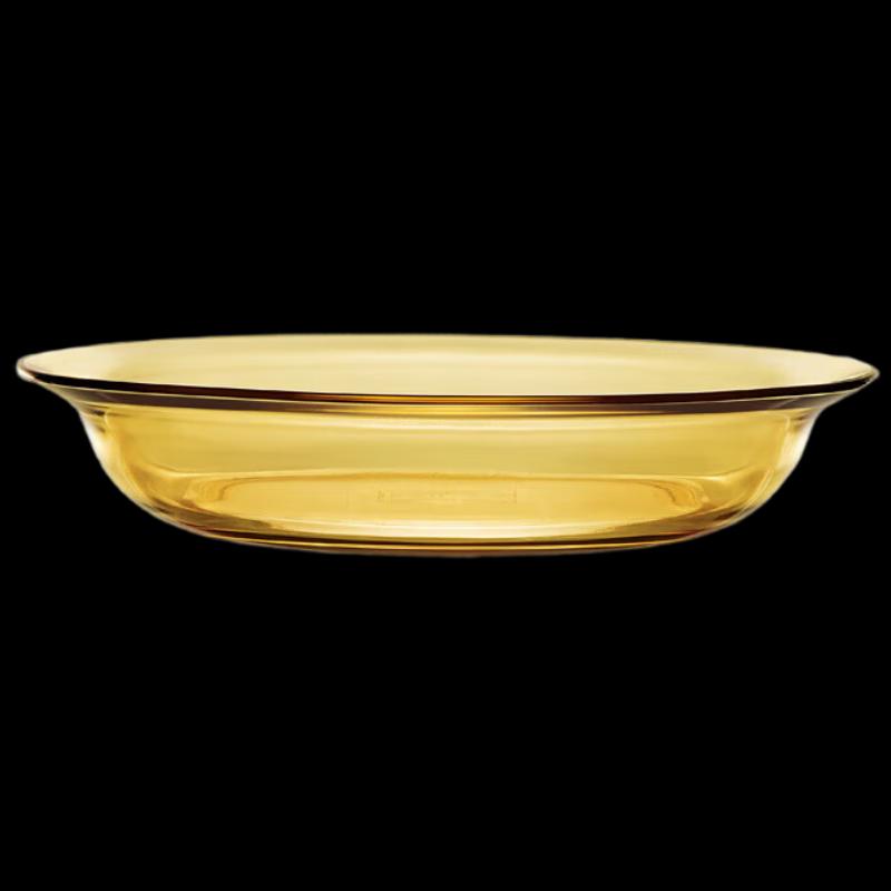 PYREX Amber Heat-Resistant Glass Bowl