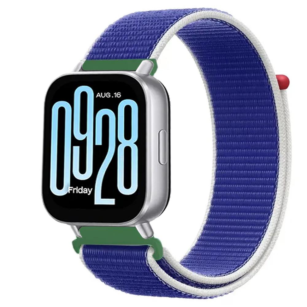 22mm 20mm Nylon Loop Strap for Redmi Watch 5 Acitve/Lite Huawei Watch 5 4 GT6-5 46mm Flag Style Wristband Amazfit Active 3-2-Max