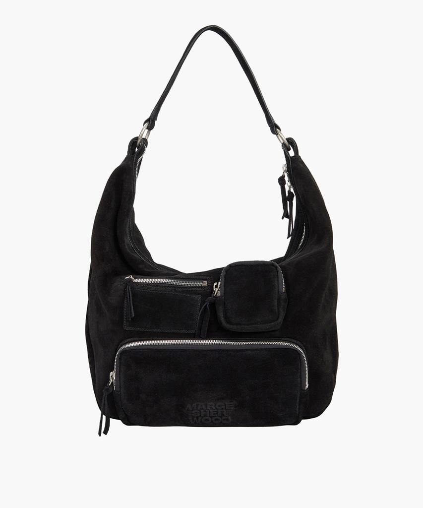 Margesherwood City Hobo Ns_Black Suede