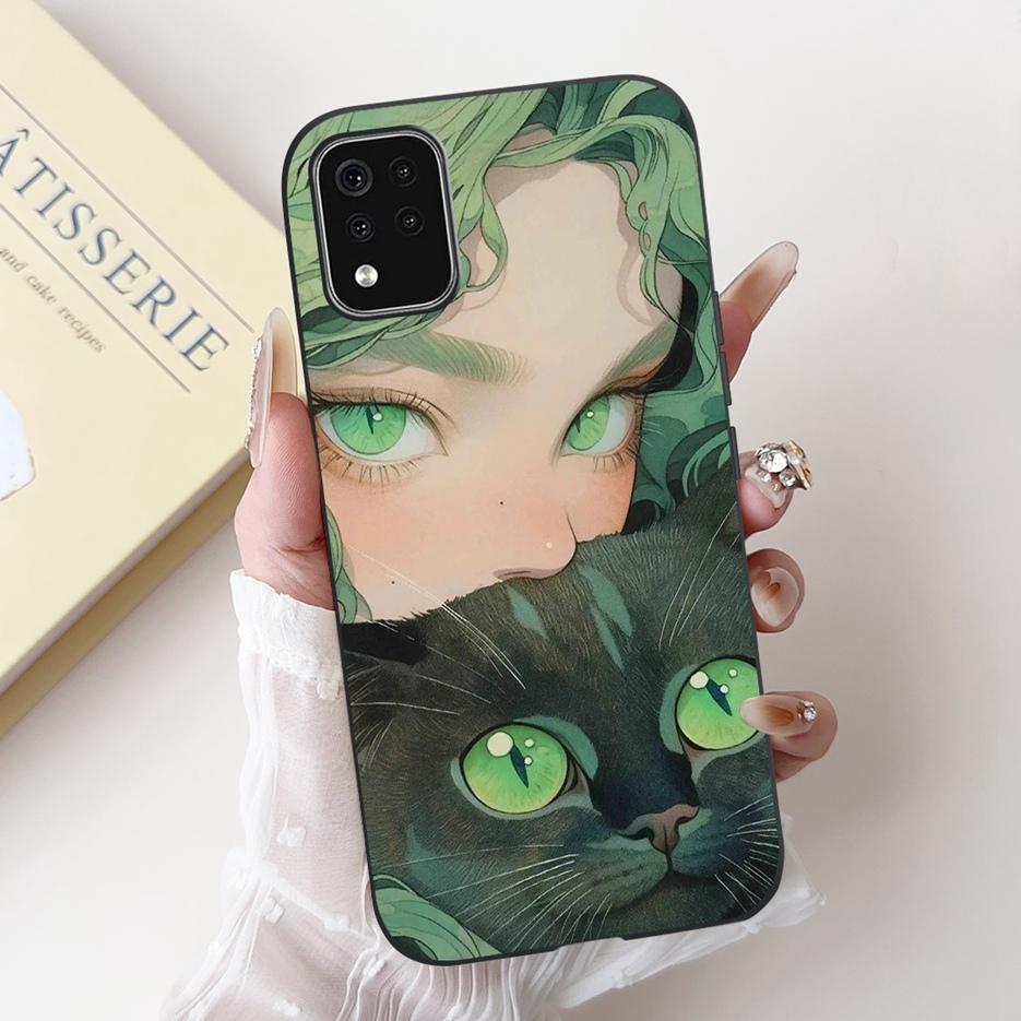 For LG K42 Case LG K52 LM-K520 Cute Rabbit Cartoon Cover Soft Silicone Phone Case For LG K62 K 42 52 LGK42 LGK52 Back Cover Bags