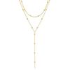 Stylish Multiple Strand Chain Necklace Delicate Fringe Designs Sturdy Alloy Accessory for Daily or Formal Wear