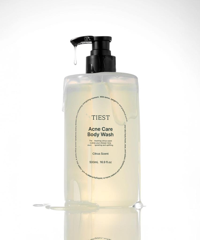 Tiest Acne Care Citrus Body Wash Mildly Acidic Acne Care 500mL