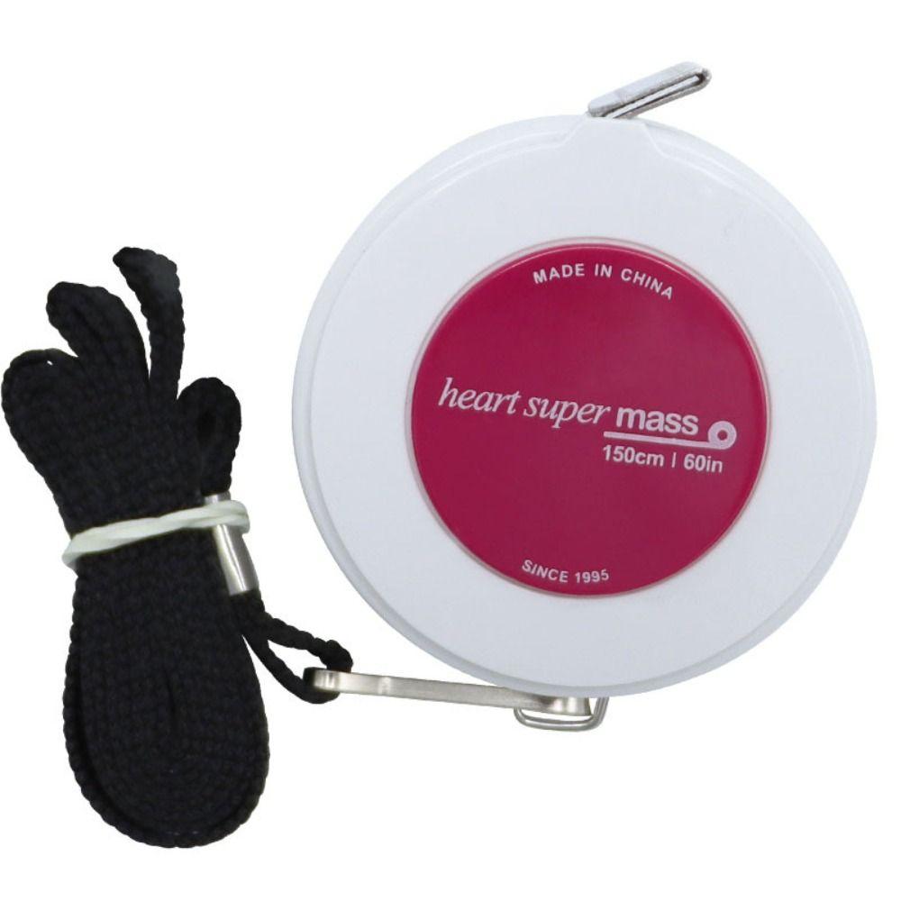 

Retractable Soft Cloth Ruler Centimeter Inch Retractable Ruler Mini Keychain Tape Measur Key Ring