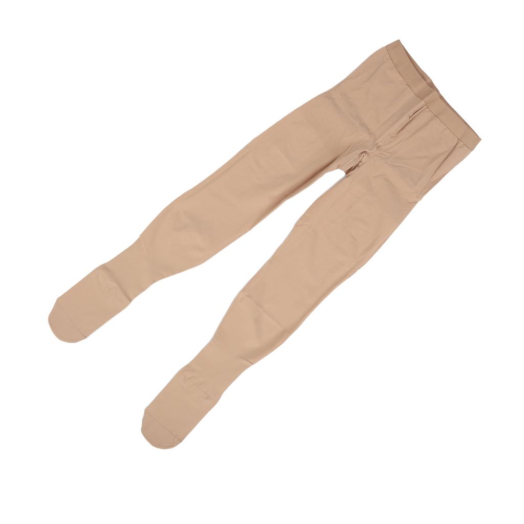 Waist-high compression stockings, 23-32 mmHg graduated support tights, closed toe compression tights, for post-operative recovery from varicose veins