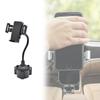 Universal Mount Car Adjustable Gooseneck Cup Holder Cell Phone Cradle Durable