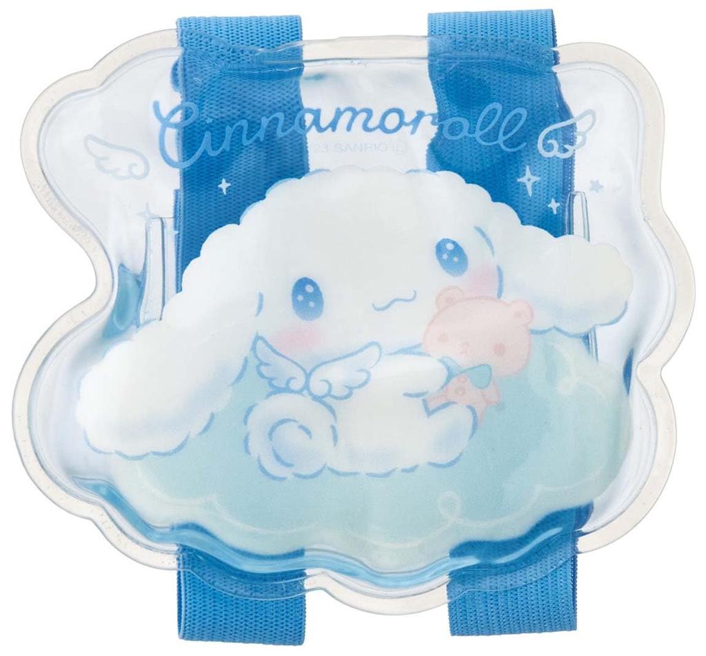 Skater Ice Pack with Starry Sanrio Belt, Cinnamoroll, Sky, Design, 14x8cm, CLBB1-A
