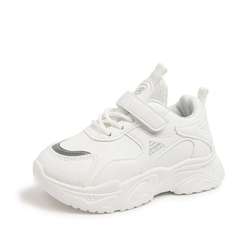 Children's sports shoes Lightweight girls' shoes Casual shoes Student soft-soled non-slip white shoes 2025 spring new