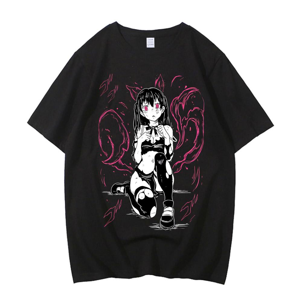 Футболка Shinra Fire Force Skitaru Shonen Tamaki Пожарные Бенимару Футболка Высококачественная хлопковая футболка Аниме футболка 3XL