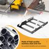 2pcs Cutting Machine Support Frame Foldable Table Saw Support Stand 55-135mm Height Adjustable Cutting Machine Material Holder